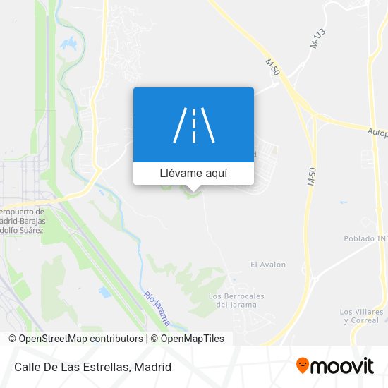 Mapa Calle De Las Estrellas