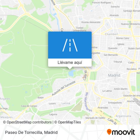 Mapa Paseo De Torrecilla