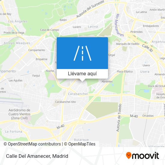 Mapa Calle Del Amanecer