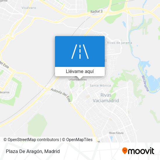 Mapa Plaza De Aragón