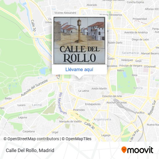 Mapa Calle Del Rollo