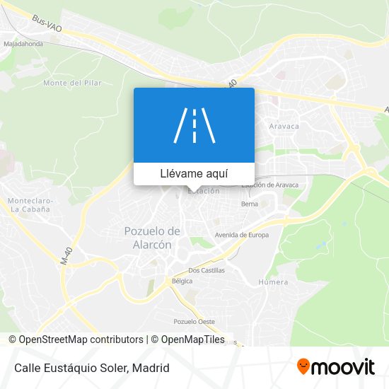 Mapa Calle Eustáquio Soler