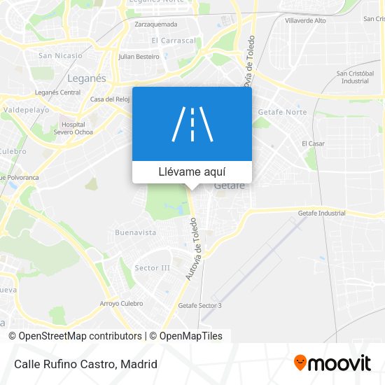 Mapa Calle Rufino Castro