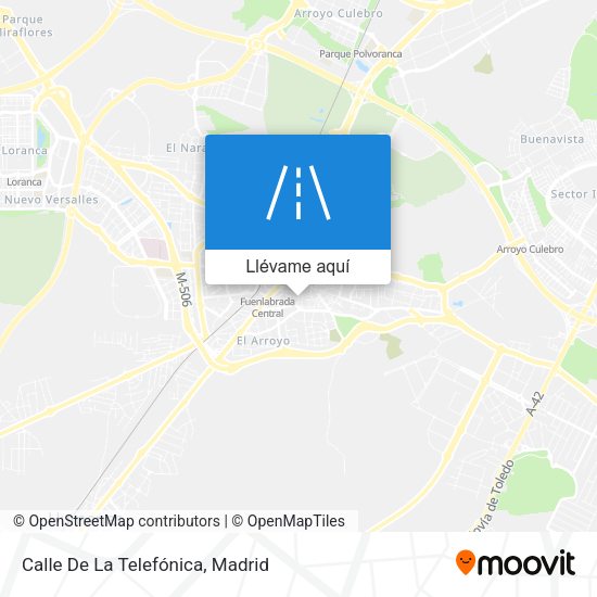 Mapa Calle De La Telefónica
