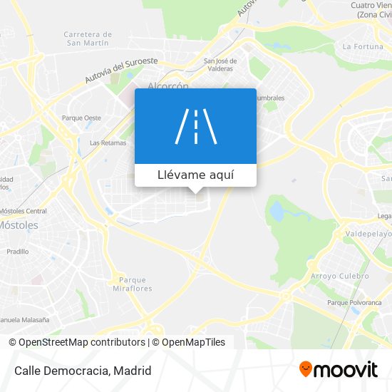 Mapa Calle Democracia