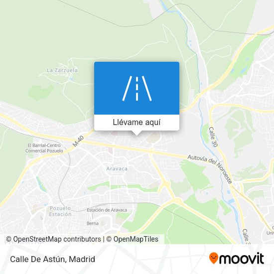Mapa Calle De Astún