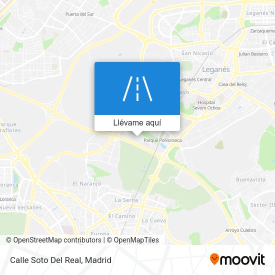 Mapa Calle Soto Del Real