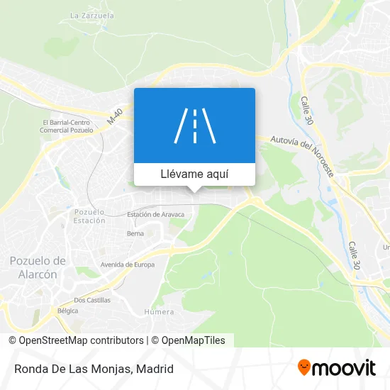 Mapa Ronda De Las Monjas