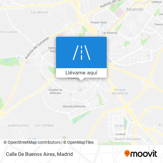 Mapa Calle De Buenos Aires