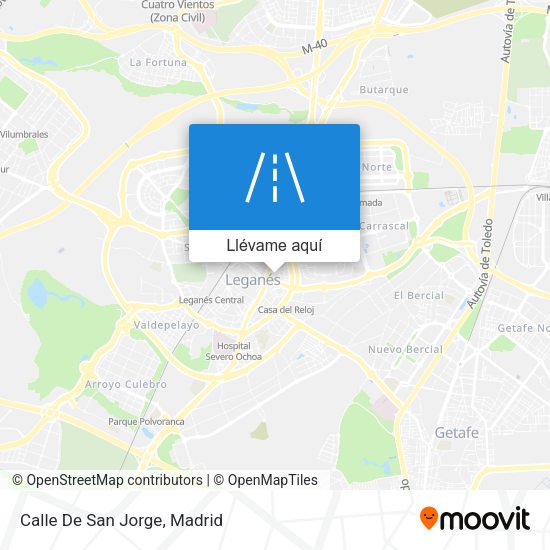 Mapa Calle De San Jorge