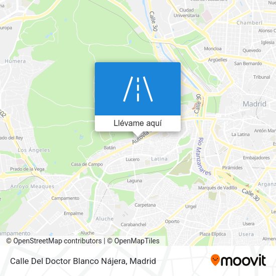 Mapa Calle Del Doctor Blanco Nájera