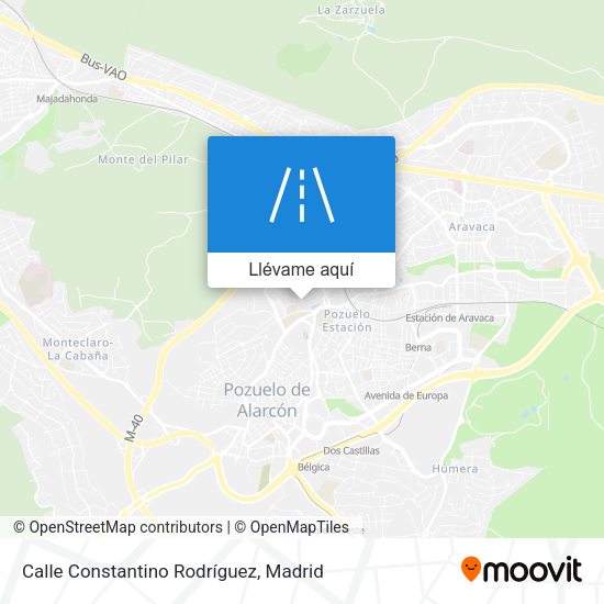 Mapa Calle Constantino Rodríguez