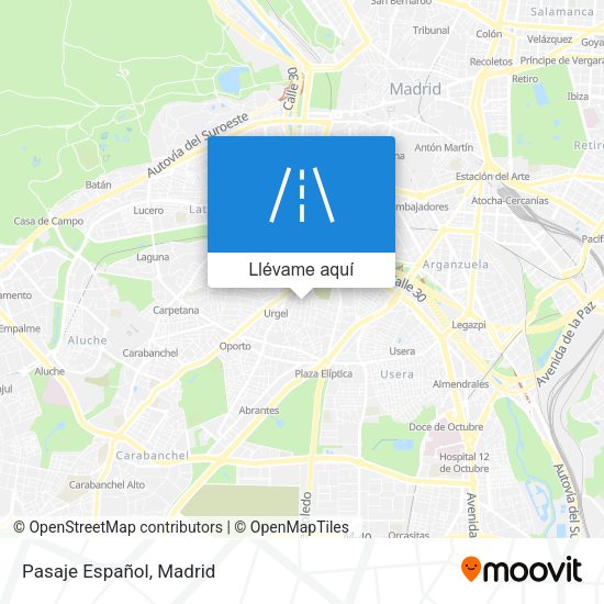 Mapa Pasaje Español