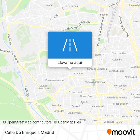 Mapa Calle De Enrique I