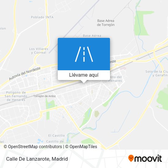 Mapa Calle De Lanzarote