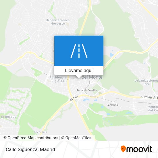 Mapa Calle Sigüenza