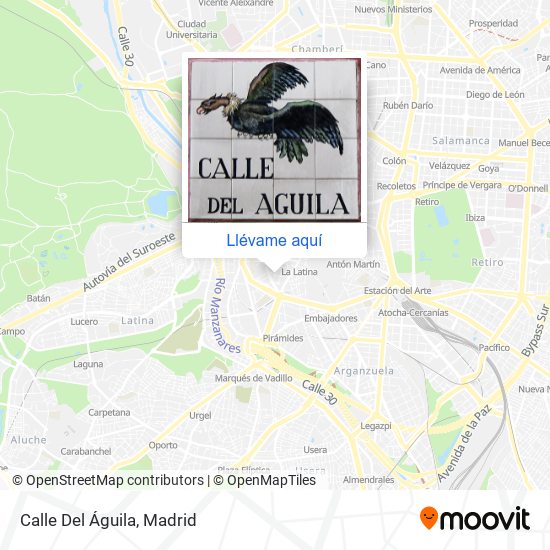 Mapa Calle Del Águila