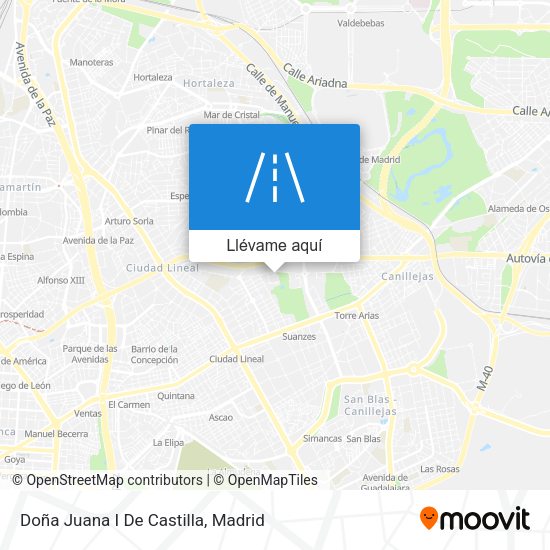 Mapa Doña Juana I De Castilla