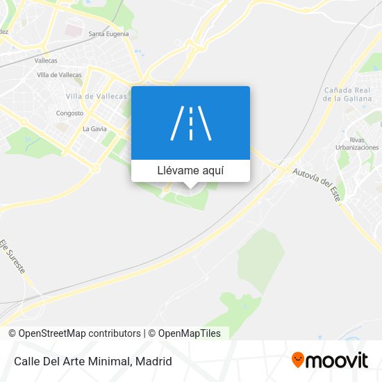 Mapa Calle Del Arte Minimal