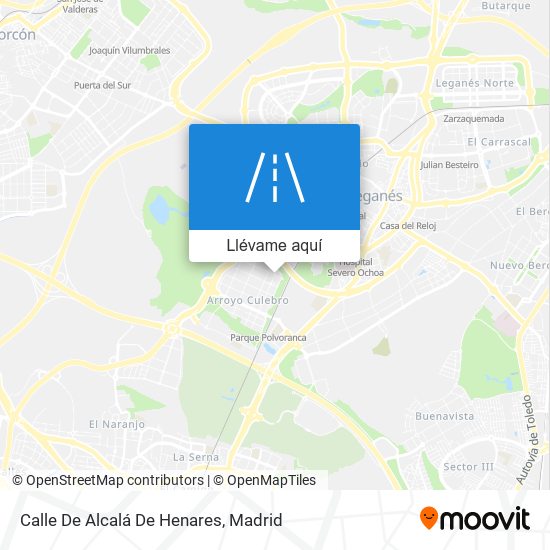 Mapa Calle De Alcalá De Henares
