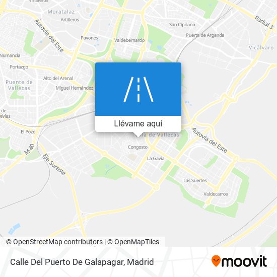 Planificado Misterio El aparato Cómo llegar a Calle Del Puerto De Galapagar en Madrid en Metro, Autobús o  Tren?