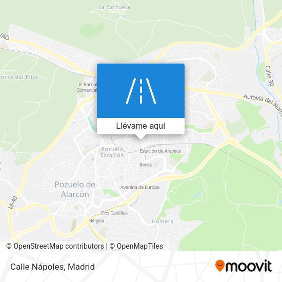 Mapa Calle Nápoles
