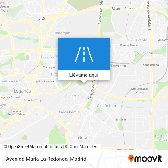 Mapa Avenida María La Redonda