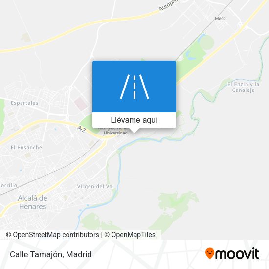 Mapa Calle Tamajón