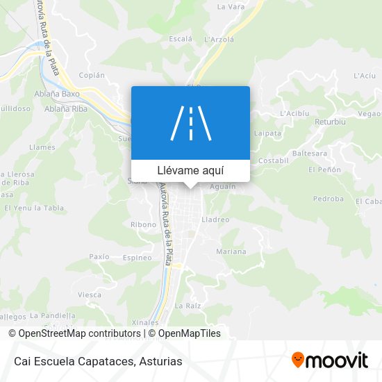 Mapa Cai Escuela Capataces