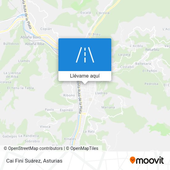 Mapa Cai Fini Suárez