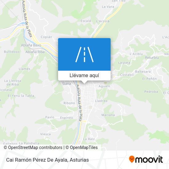 Mapa Cai Ramón Pérez De Ayala