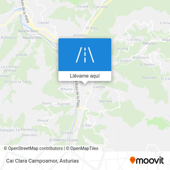 Mapa Cai Clara Campoamor