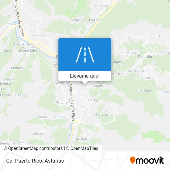 Mapa Cai Puerto Rico