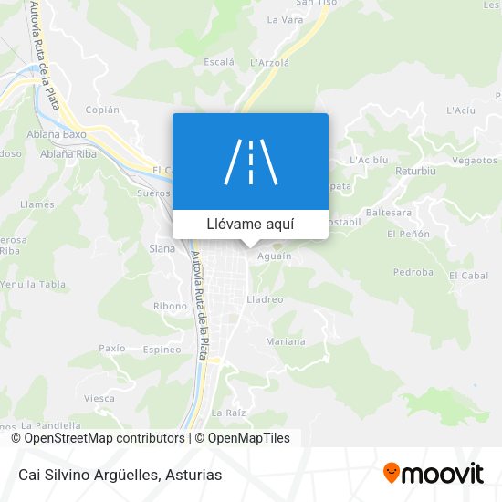 Mapa Cai Silvino Argüelles