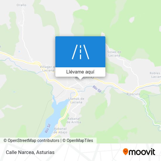 Mapa Calle Narcea