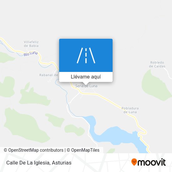 Mapa Calle De La Iglesia