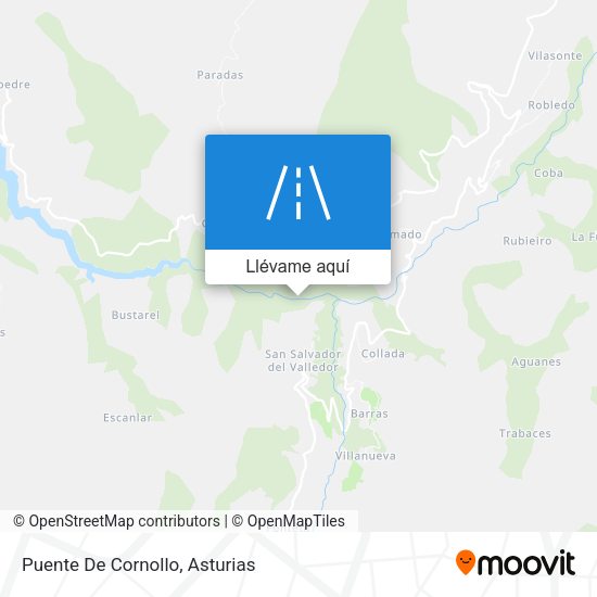 Mapa Puente De Cornollo