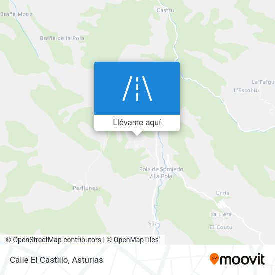 Mapa Calle El Castillo