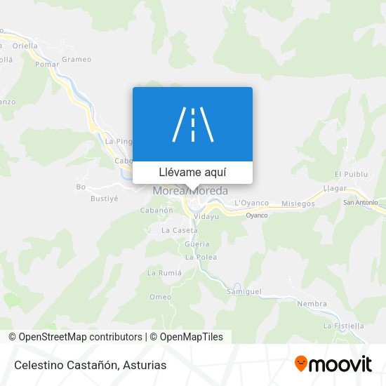 Mapa Celestino Castañón