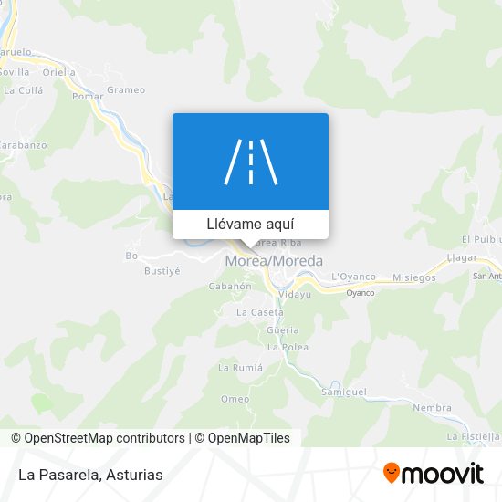Mapa La Pasarela