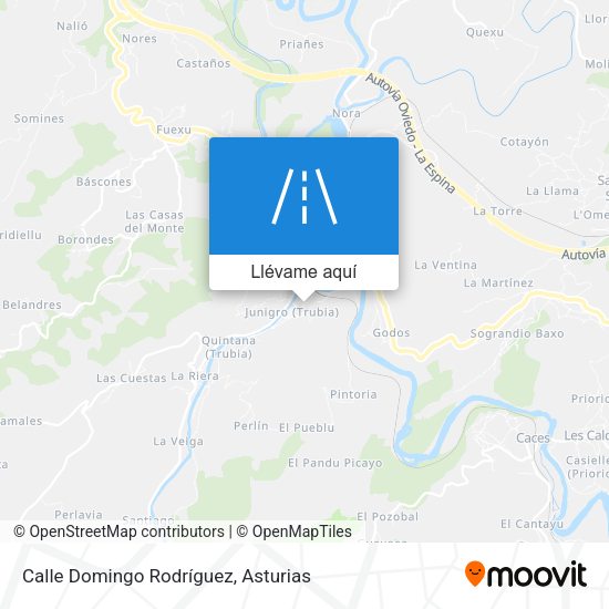 Mapa Calle Domingo Rodríguez