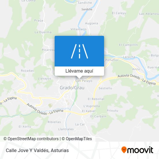 Mapa Calle Jove Y Valdés