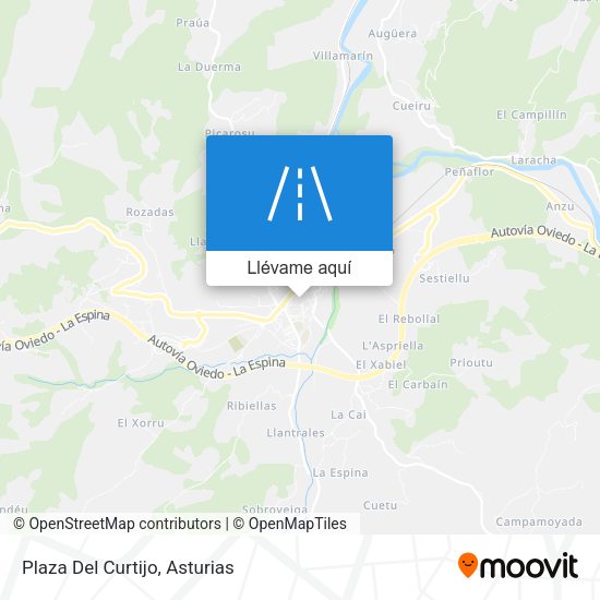 Mapa Plaza Del Curtijo