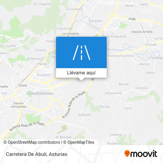 Mapa Carretera De Abuli