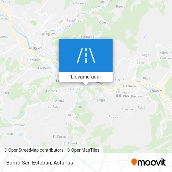 Mapa Barrio San Esteban