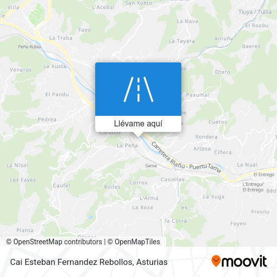 Mapa Cai Esteban Fernandez Rebollos