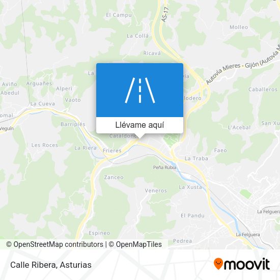 Mapa Calle Ribera