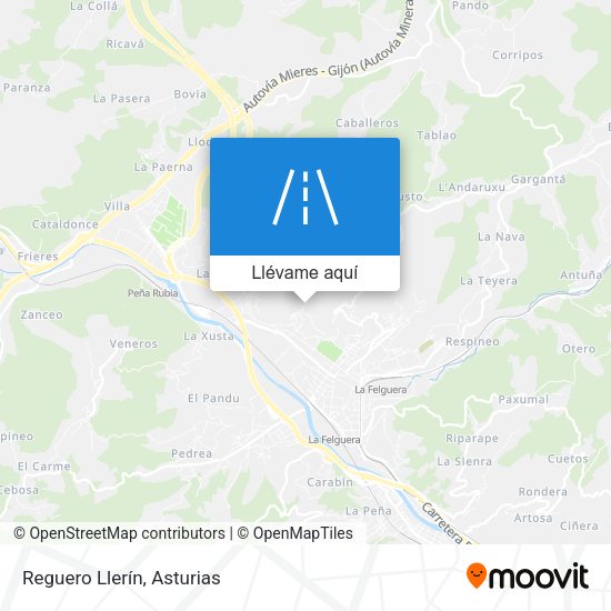 Mapa Reguero Llerín