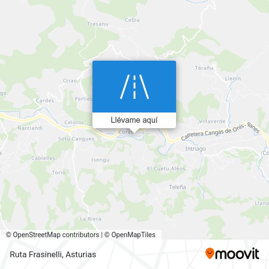 Mapa Ruta Frasinelli