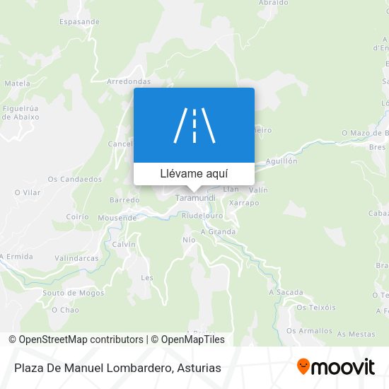 Mapa Plaza De Manuel Lombardero